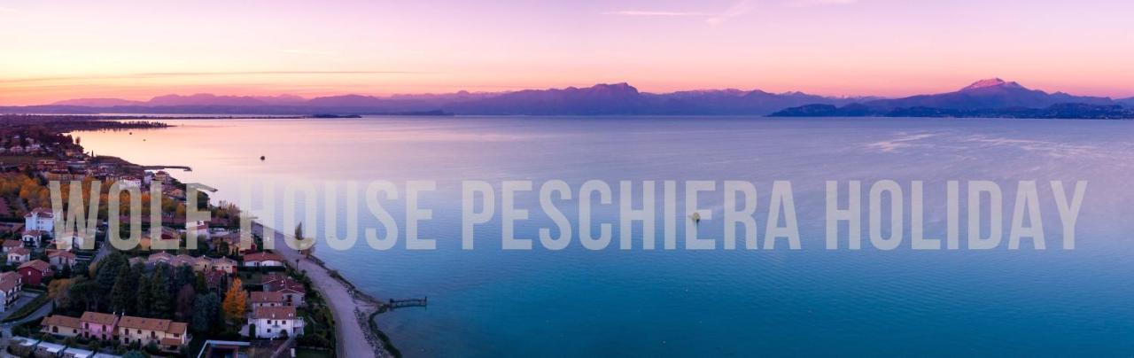 פסקיארה דל גארדה Wolf House - Peschiera Holiday - Jacuzzi Privata מראה חיצוני תמונה